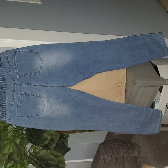 Satin Doll Pull Up Joggers Jean's - Picture 6 of 7